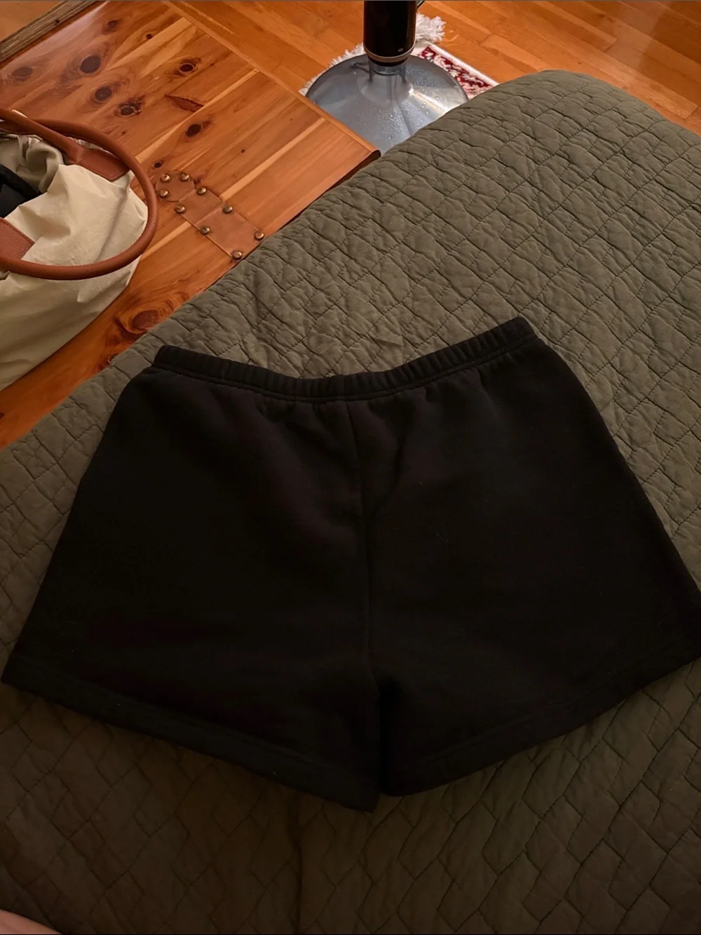Aritzia Black Athletic Lounge Shorts